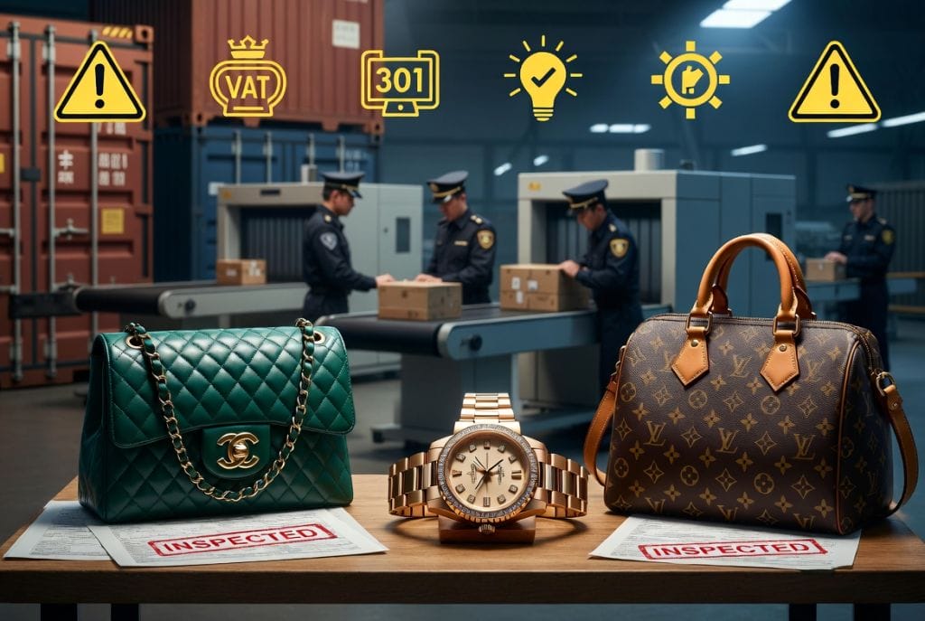 2025奢侈品清关最新避坑指南：关税新规+真实扣货案例