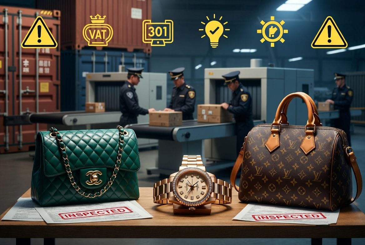 2025奢侈品清关最新避坑指南：关税新规+真实扣货案例
