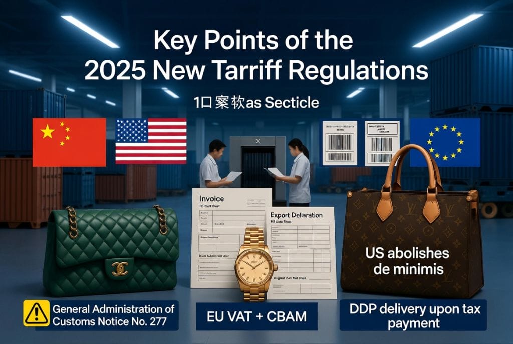 2025奢侈品清关最新避坑指南：关税新规+真实扣货案例
