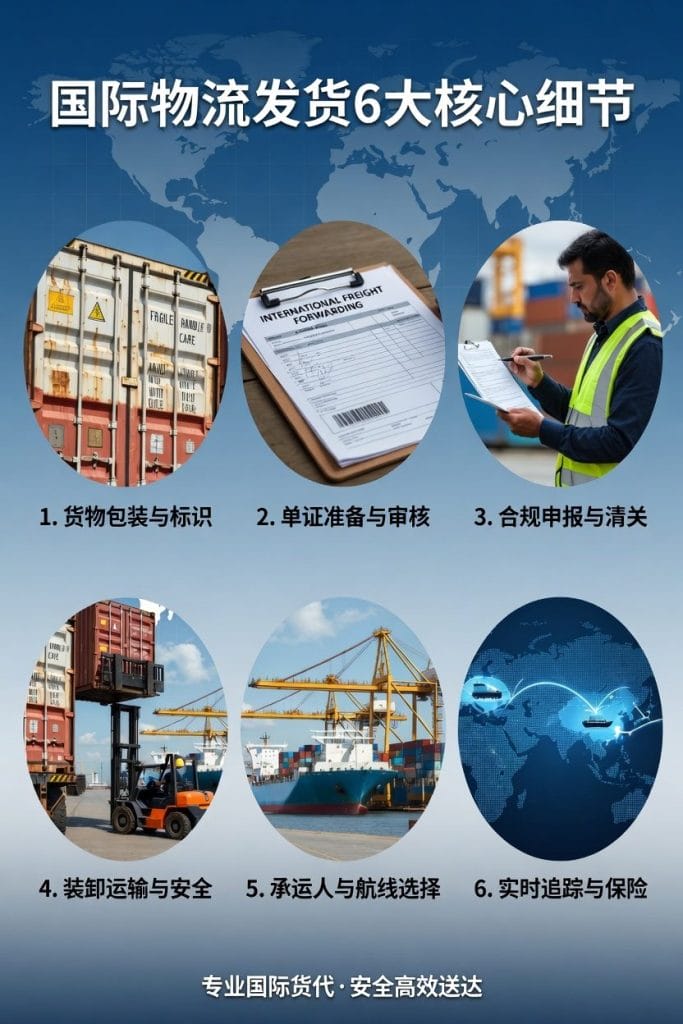 跨境卖家必读：国际物流发货要注意什么？6大核心细节避坑指南