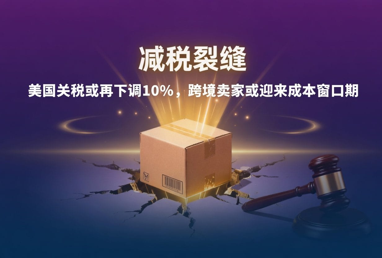 美国关税或再下调10%,跨境卖家迎来成本窗口期!2026最新应对策略