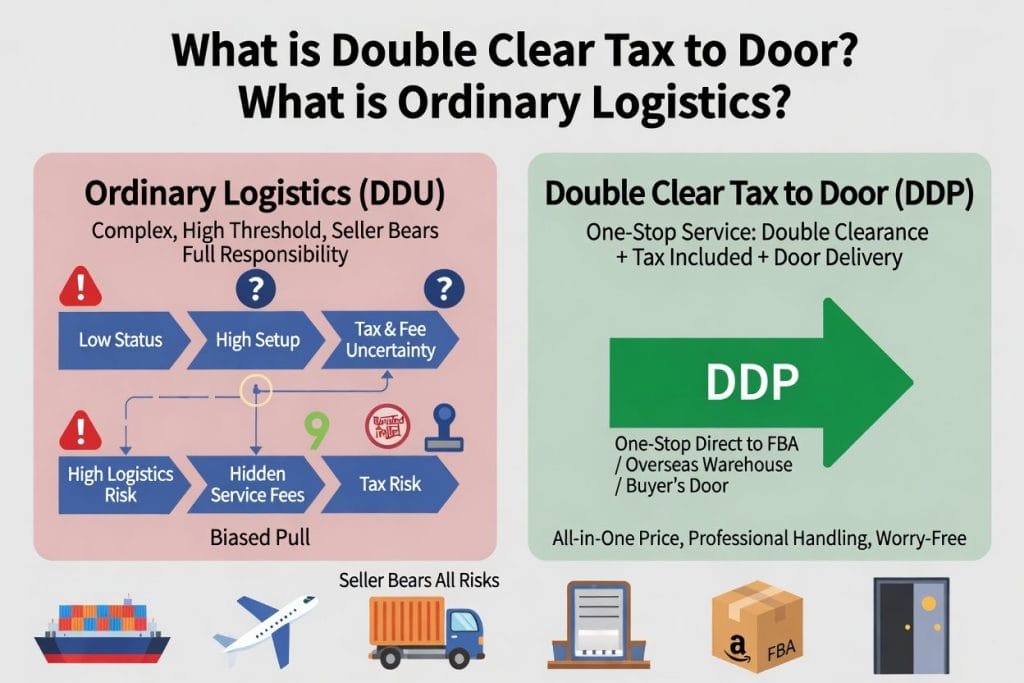 双清包税到门 vs 普通物流：2026为什么越来越多卖家选一站式到门？