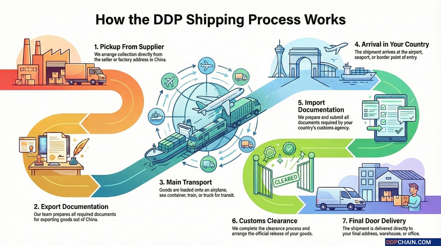 2026奢侈品跨境物流全流程详解:一站式DDP从工厂到买家家门口