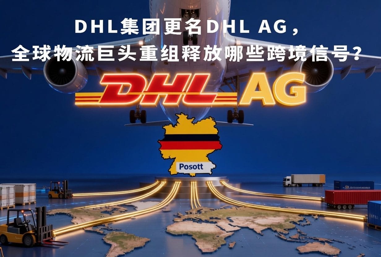 DHL集团更名DHL AG：全球物流巨头重组释放哪些跨境信号？