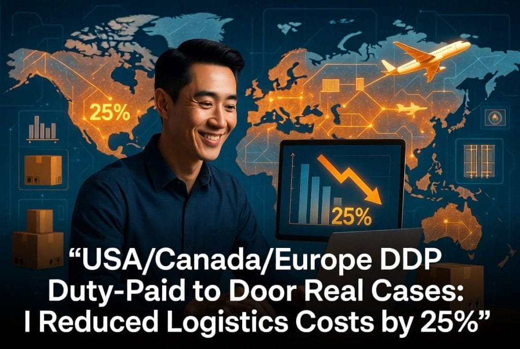 美国/加拿大/欧洲双清包税到门真实案例：我用它把物流成本降了25%
